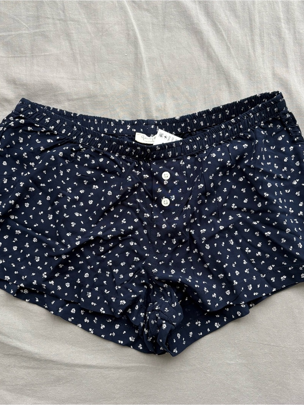 Brandy Melville Navy Floral shorts
